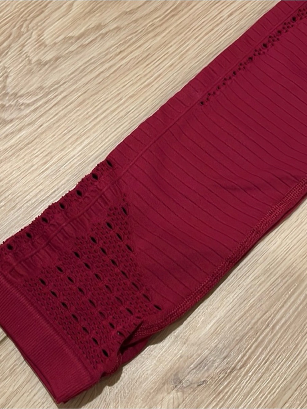 Gymshark Seamless Energy High‎ Waisted Leggings | Beet | Women’s XS - Picture 5 of 7